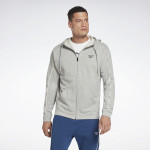 Workout Ready Piping Zip-Up Sweatshirt - GRÁ